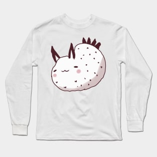 Funny sea bunny illustration Long Sleeve T-Shirt